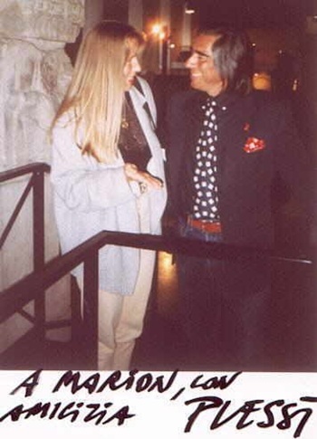 Marion trifft Fabrizio Plessi